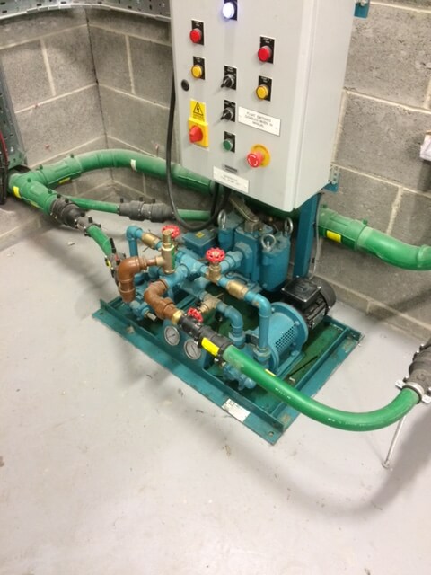 pump set installation